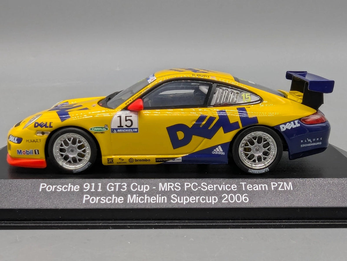 Modellautos 1:43 Minichamps Porsche 911 GT3 Cup Supercup 2006 WAP Dealer OVP