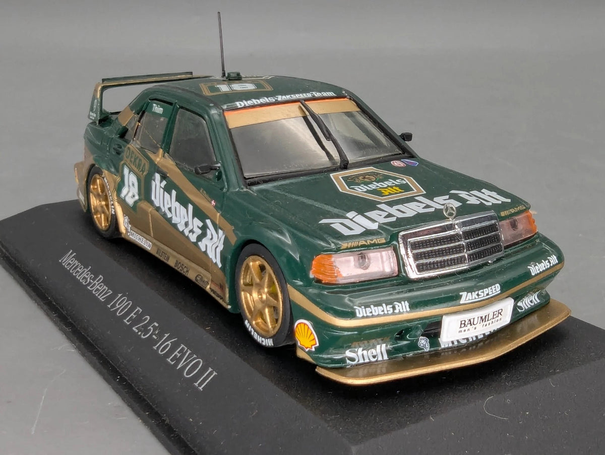 Modellautos 1:43 Minichamps Mercedes 190E EVO2 DTM 1992 #18 Thiim  Dealer OVP