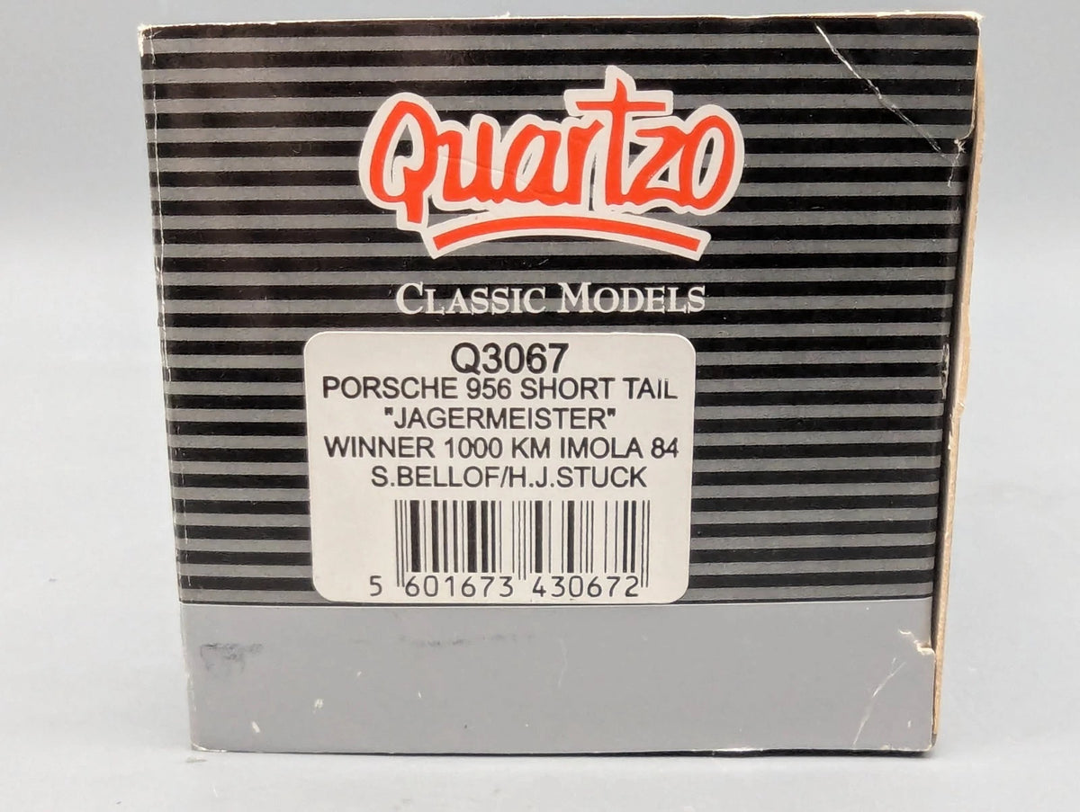 Modellautos 1:43 Quartzo 3067 Porsche 956 Winner Imola 1984 #19 Stuck Bellof OVP