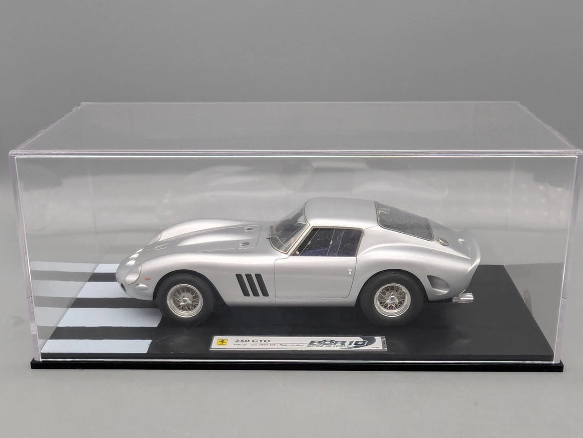 Modellautos 1:18 BBR Ferrari 250 GTO Rain Dirty Version Ltd 01/20 Silber mit OVP