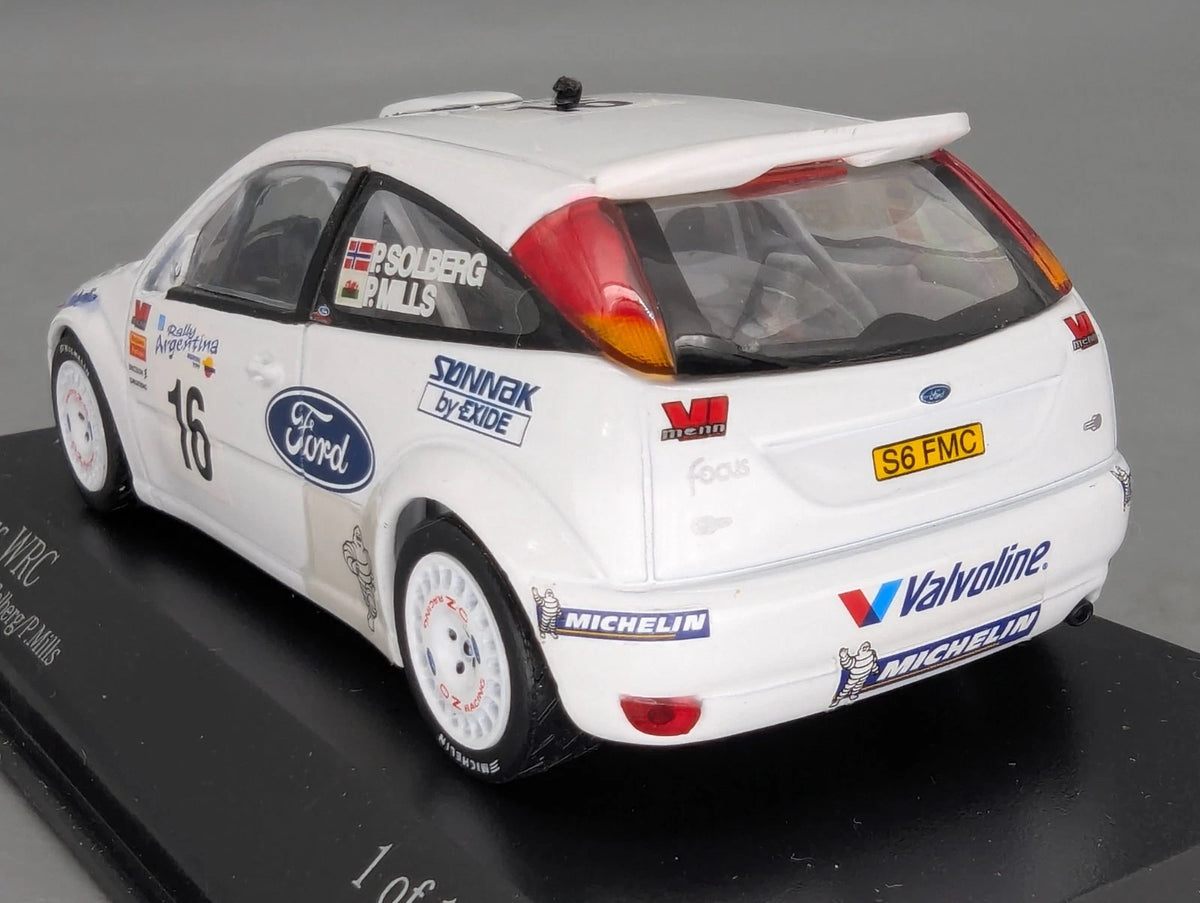 Modellautos 1:43 Minichamps Ford Focus WRC Rally Argentina 2000 #16 mit OVP