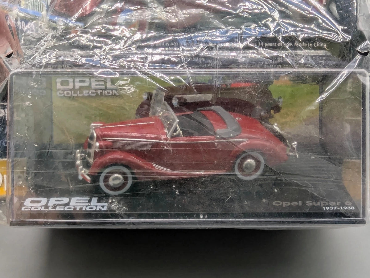 De Agostini 1:43 Opel Collection Opel Super 6 1937 - 1938 mit Heft #50 mit OVP