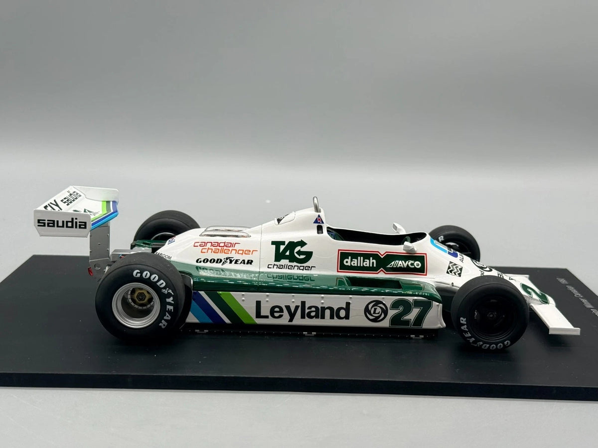 Modellautos 1:18 Spark Williams FW07B World Champion Winner Canadian 1980 + OVP