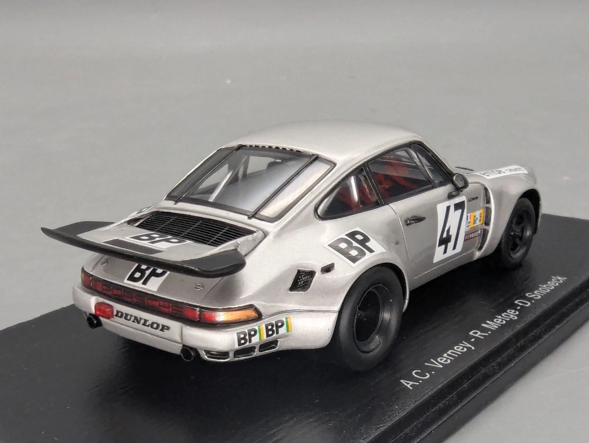 Modellautos 1:43 Spark S7500 Porsche 911 RSR 24h Le Mans 1977 #47 OVP