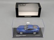 Modellautos 1:43 Minichamps Aston Martin Vanquish 2002 Blau Metallic mit OVP