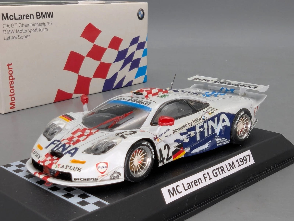 Modellautos 1:43 Provence Moulage McLaren F1 GTR 24h Le Mans 1997 Langheck #42