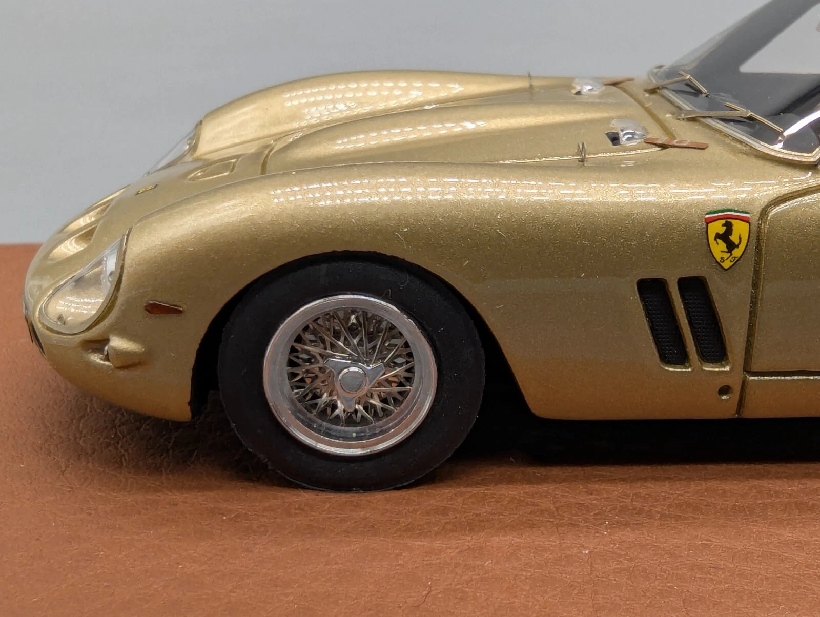 Modellautos 1:43 BBR CALSITO Ferrari 250 GTO Street 1962 Gold 13/25 OVP