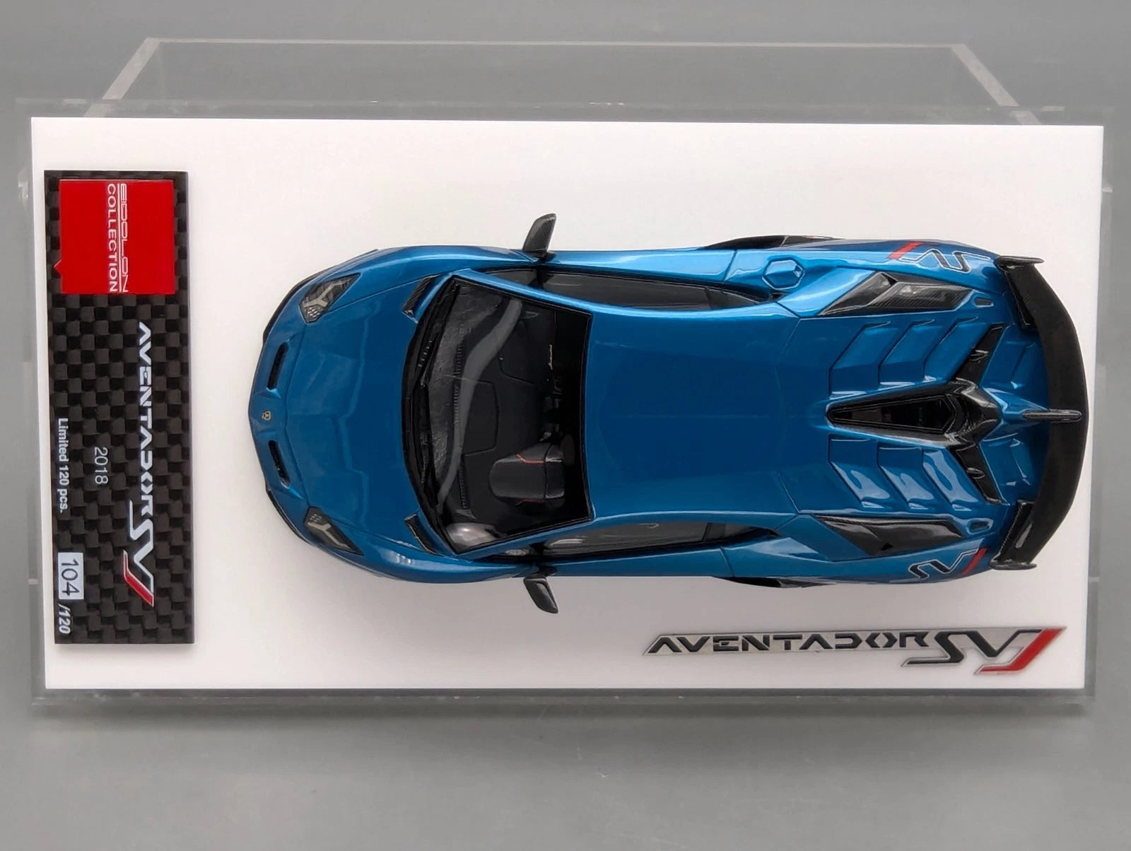 Eidolon Make Up 1:43 Lamborghini Aventador SVJ 2018 Limited 104/120 Verde A. OVP