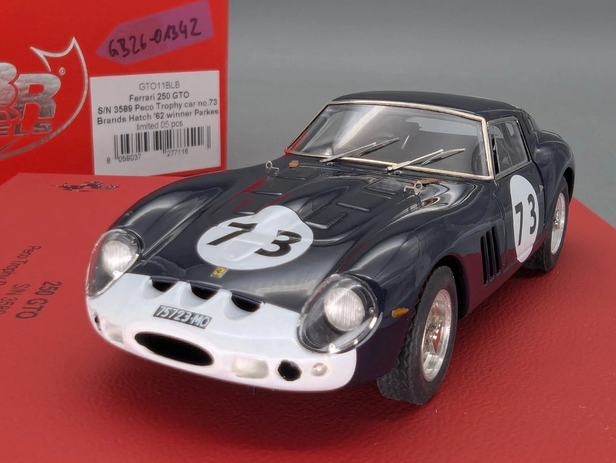 Modellautos 1:43 BBR Ferrari 250 GTO WINNER BH 1962 Ltd 01/05 #73 Parkes mit OVP