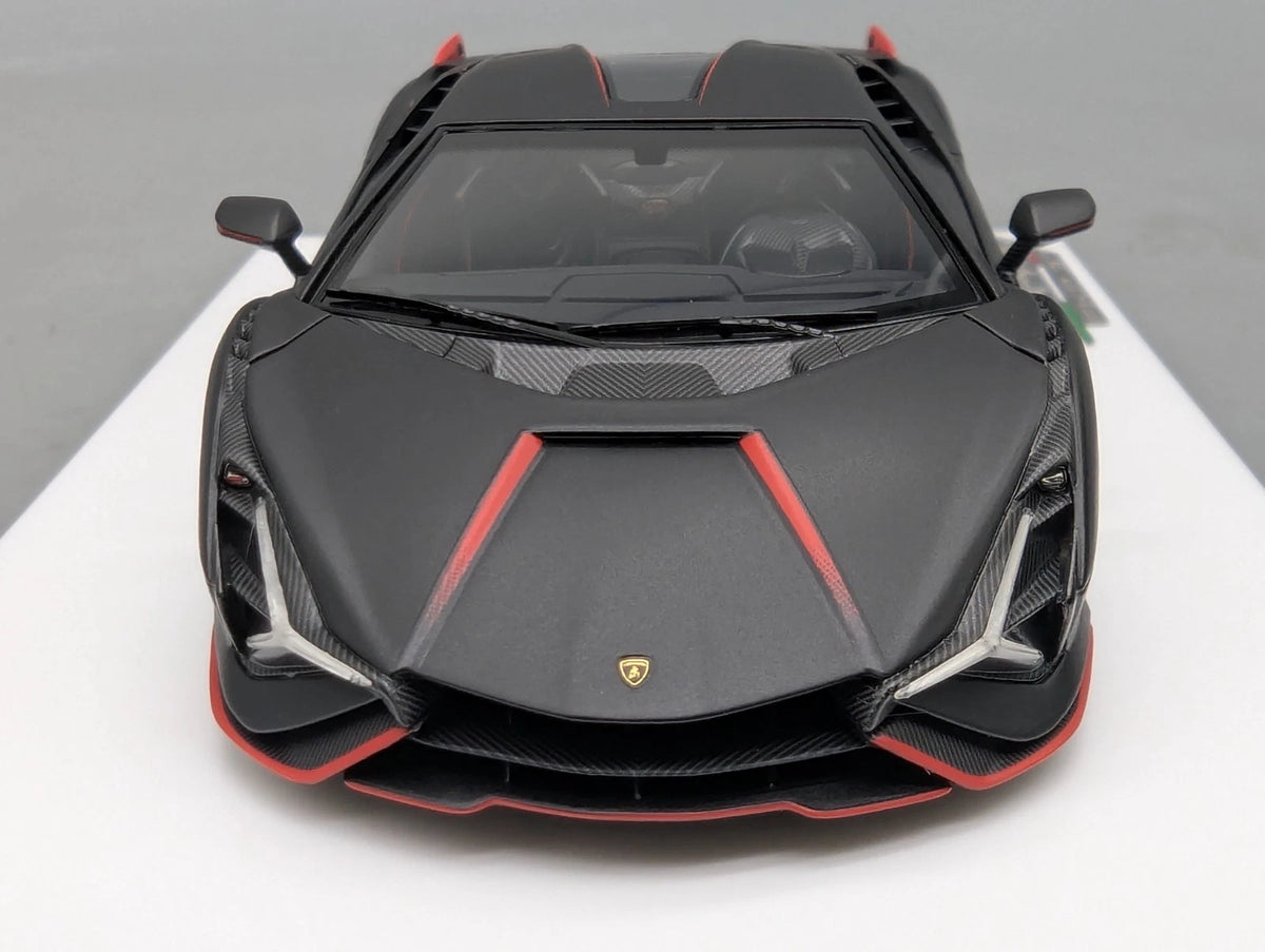Eidolon Make Up 1:43 Lamborghini Sian FKP 37 with Stripe 2019 Nero 60/60 mit OVP