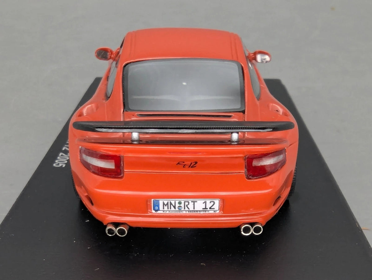 Modellautos 1:43 Spark S0704 Ruf RT12 Orange 2005 mit OVP
