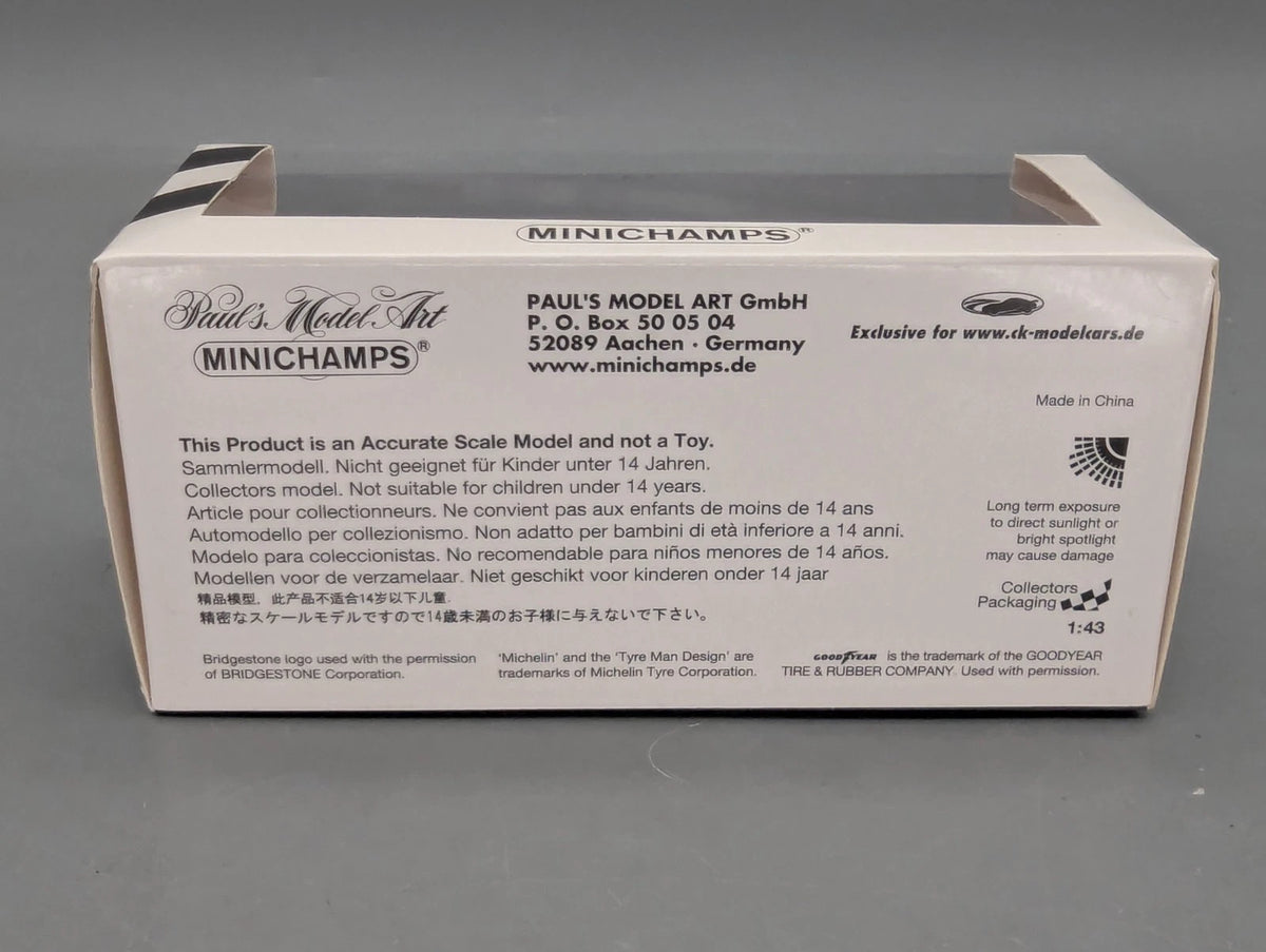 Modellautos 1:43 Minichamps Porsche 911 GT3 R 24h Nbrg 2018 Frikadelli #30 OVP