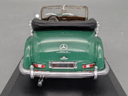 Modellautos 1:43 Minichamps Mercedes Benz 300 S Cabrio Softtop Offen Grün OVP