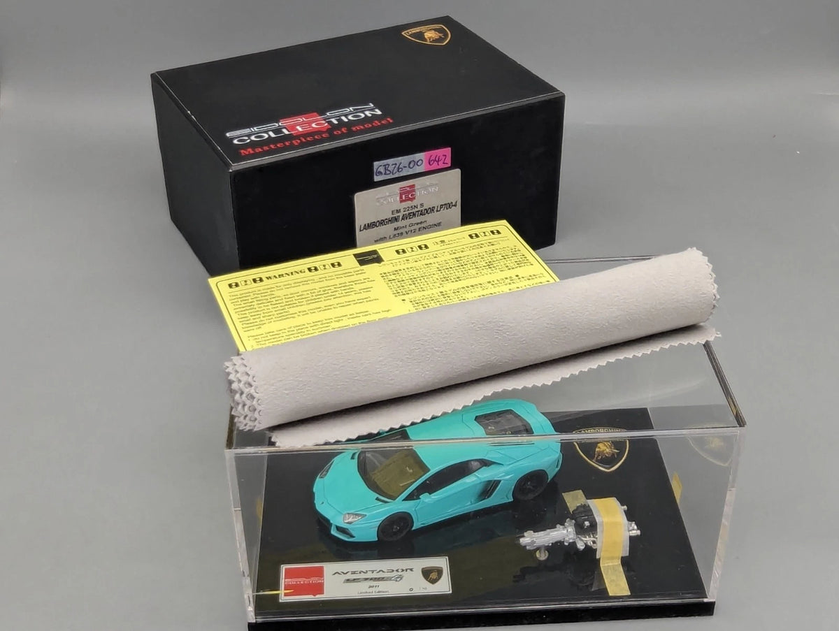 Eidolon Make Up 1:43 Lamborghini Aventador LP700-4 2011 Engine Set Ltd 00/10 OVP