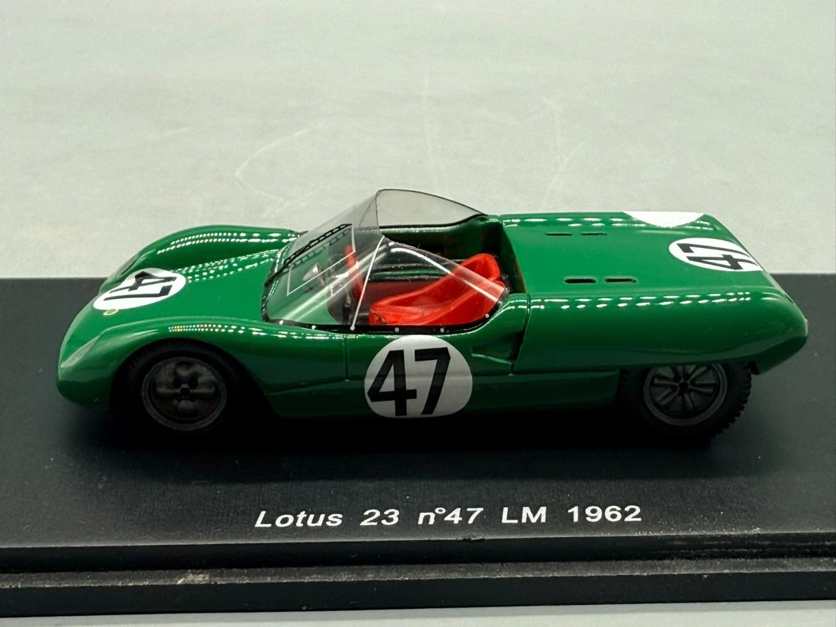 Modellautos 1:43 Spark Lotus 23 #47 LM 1962 + OVP