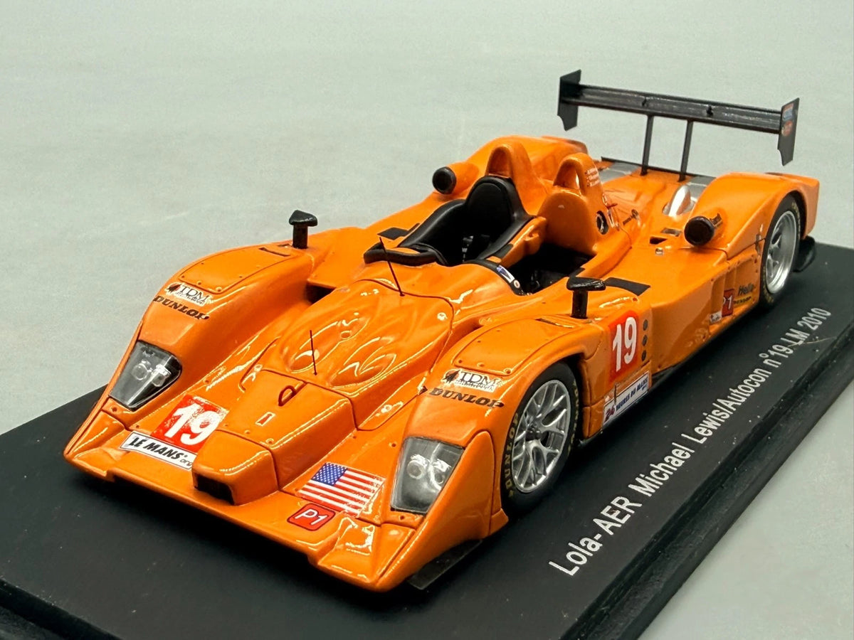 Modellautos 1:43 Spark Lola-AER Michael Lewis/autocon #19 LM 2010 mit OVP