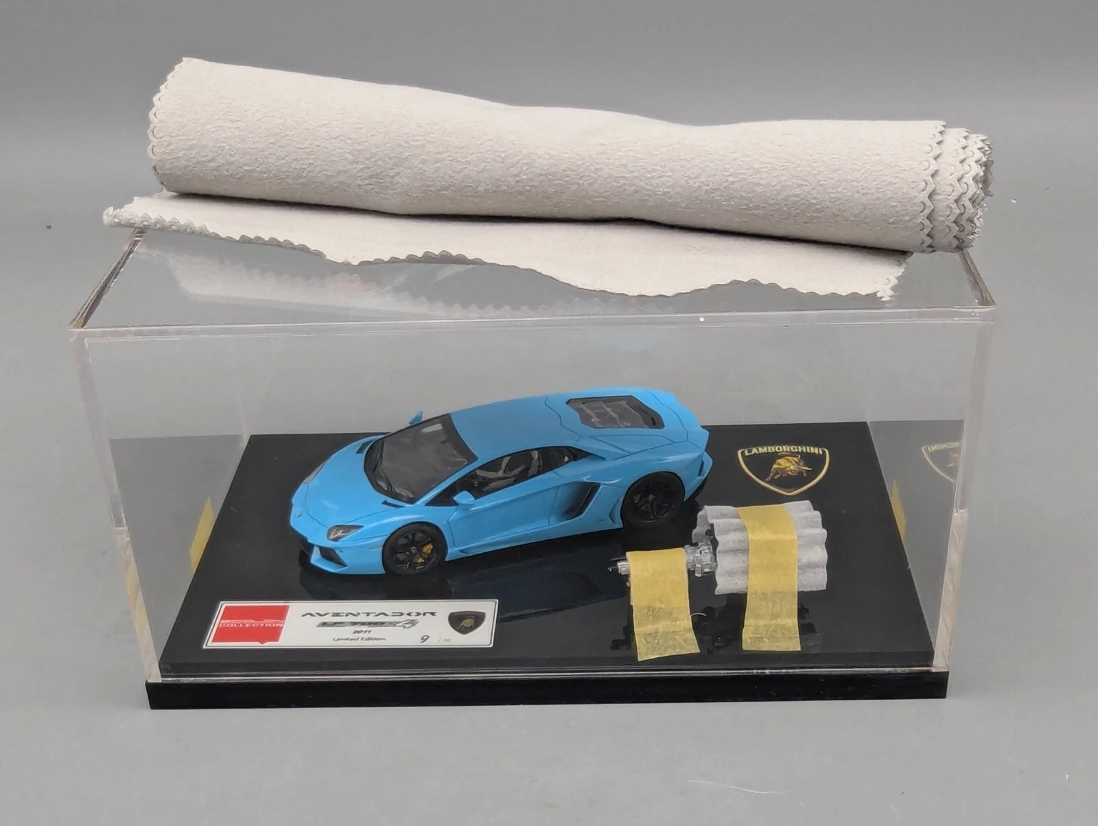 Eidolon Make Up 1:43 Lamborghini Aventador LP700-4 2011 Engine Set 09/10 OVP
