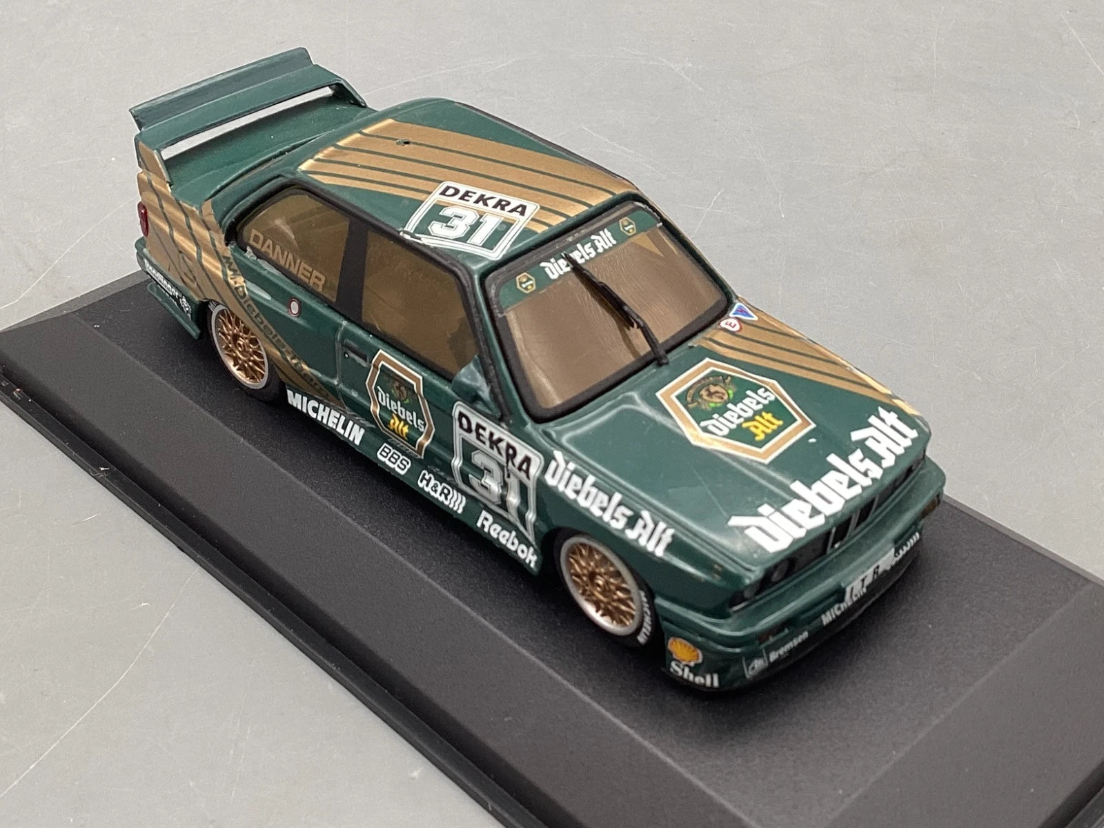 Modellautos 1:43 Minichamps BMW M3 E30 Sport Evo DTM 1991 Danner #31 mit OVP