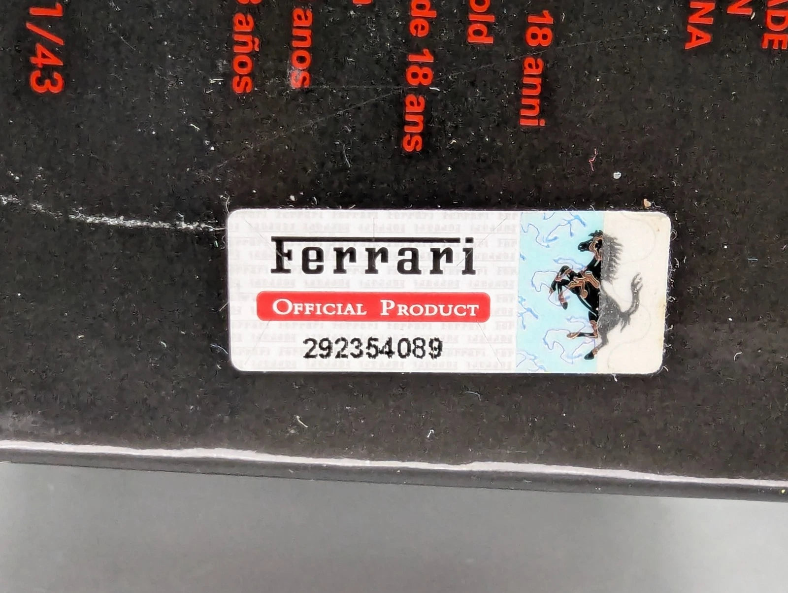 Modellautos 1:43 BBR Executive Calsito Ferrari Enzo F1 2007B Red Ltd 79/80 OVP