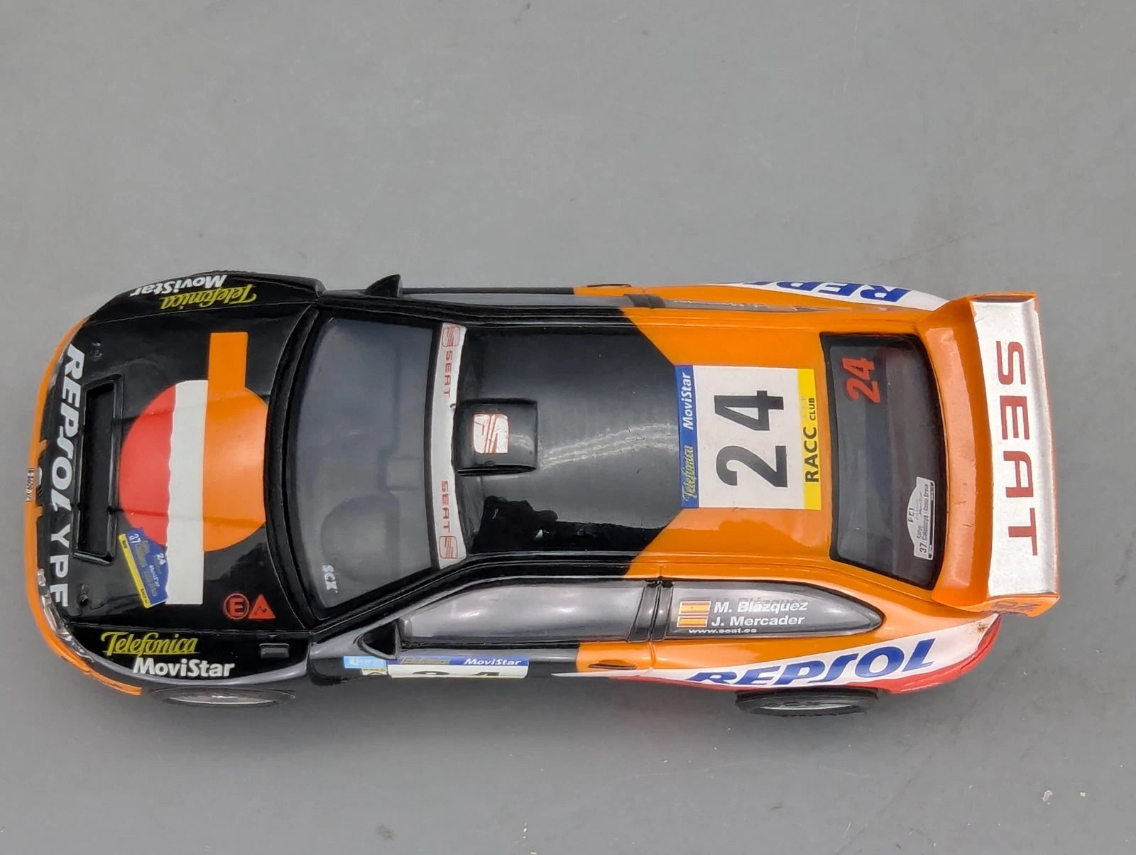 Modellautos Slotcar 1:32 SCX nicht Ninco Seat Cordoba  #24 OVP