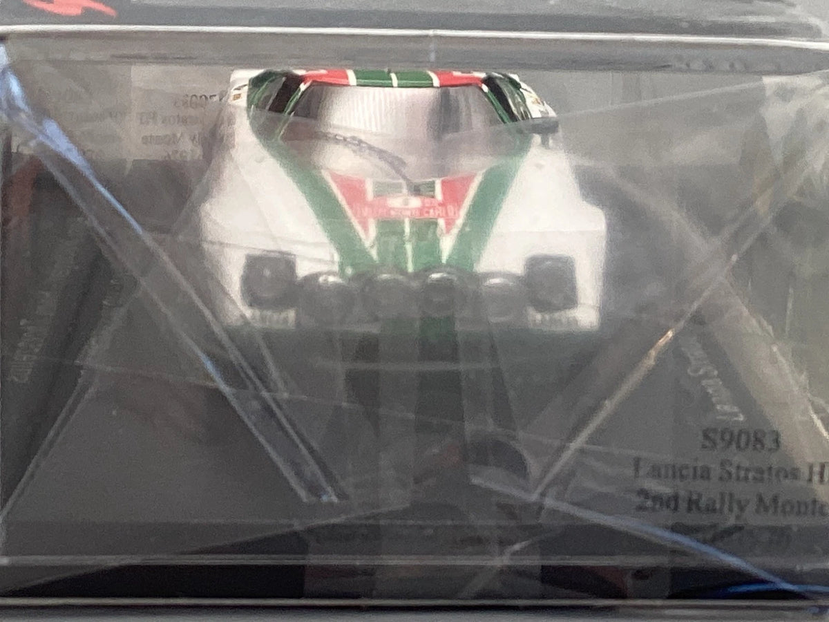 Modellautos 1:43 Spark Lancia Stratos HF 2nd Rally Monte Carlo 1976 #6 mit OVP