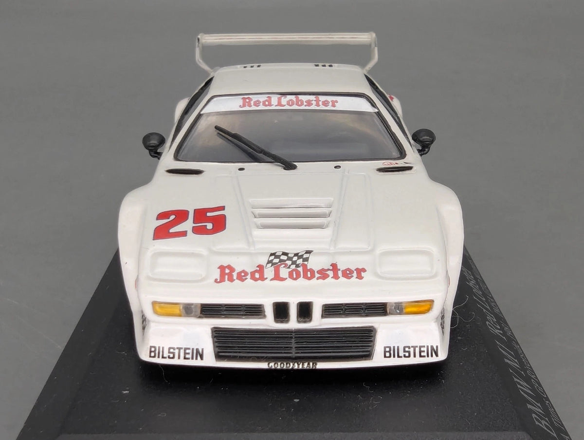 Modellautos 1:43 Minichamps BMW M1 IMSA Red Lobster 1981 1st GTO #25 mit OVP