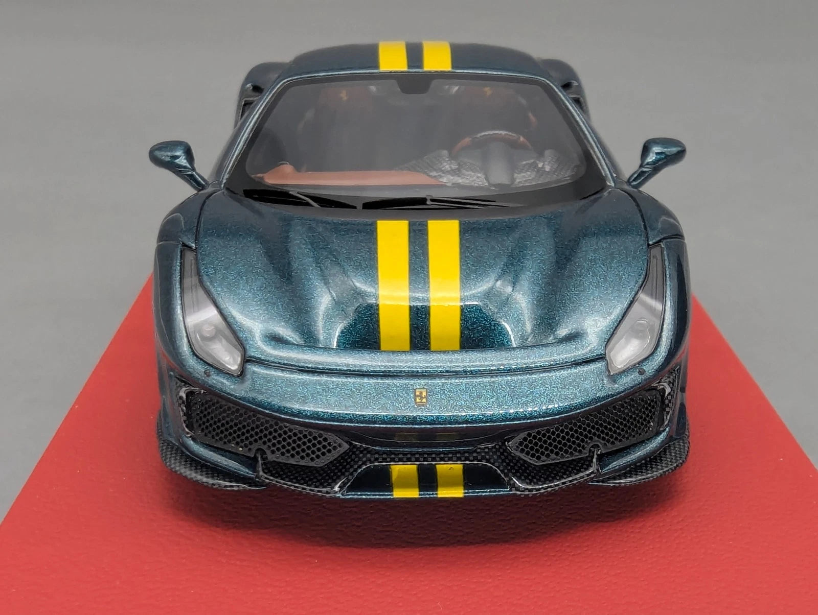 Modellautos 1:43 BBR Concept43 Ferrari 488 Pista LHD Verde Scuro Ltd 01/20 OVP