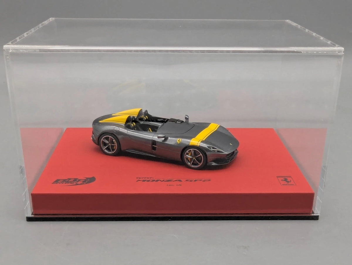 Modellautos 1:43 BBR  Ferrari Monza SP2 Metallic Silver Ltd 01/05 OVP