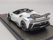 Modellautos 1:43 BBR Concept43 Ferrari SF90 XX Spider Ltd 05/30 Argento NB OVP