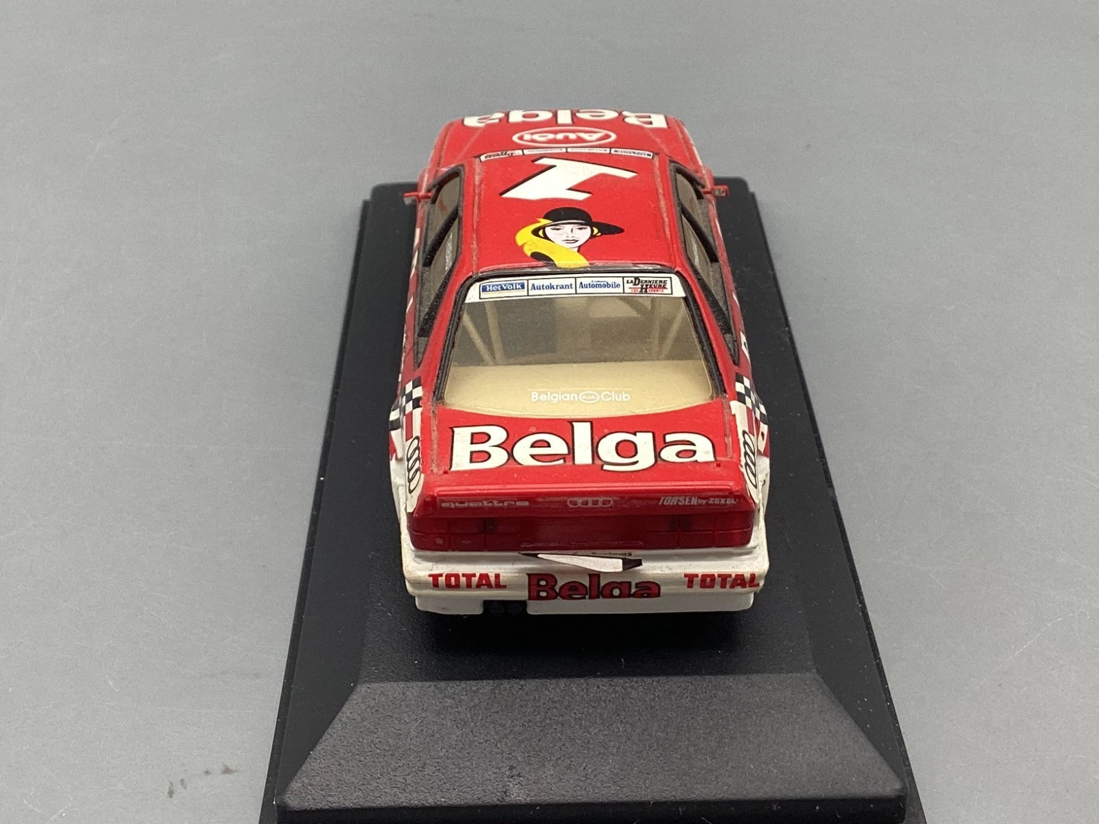 Modellautos 1:43 Minichamps Audi V8 Quattro Evo Belgian Procar 1993 #1 mit OVP