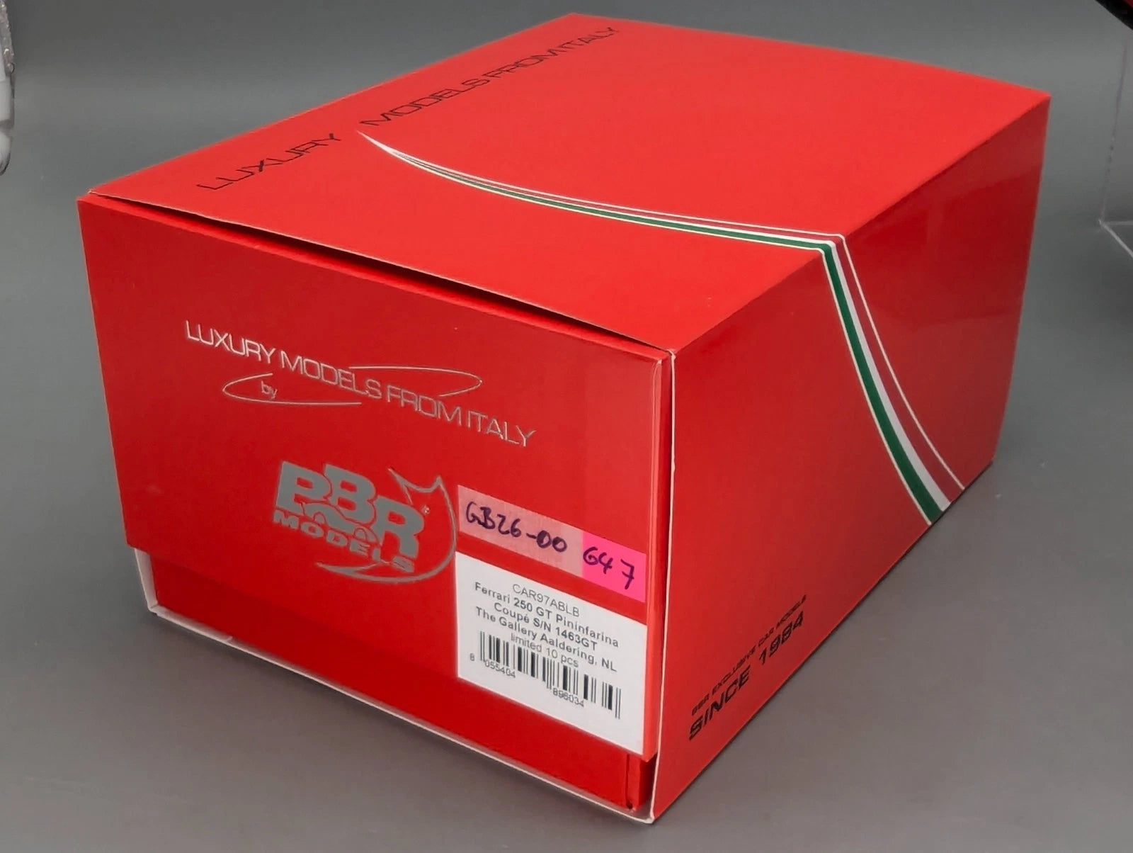 Modellautos 1:43 BBR Ferrari 250 GT Pininfarina Coupe Ltd 08/10 OVP
