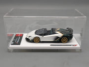 Eidolon Make Up 1:43 Lamborghini Aventador SVJ Roadster Weiß Grün Ltd 39/100 OVP