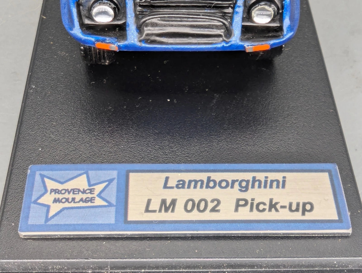 Modellautos 1:43 Umbau Basis Provence Moulage Lamborghini LM 002 Pick-Up Vitrine