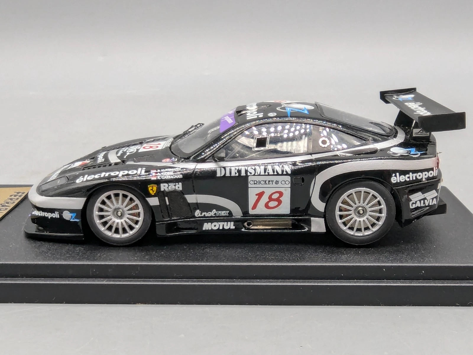 Modellautos 1:43 BBR Elitis Ferrari 575 GTC Spa 2004 #18 Limited 05/20 mit OVP