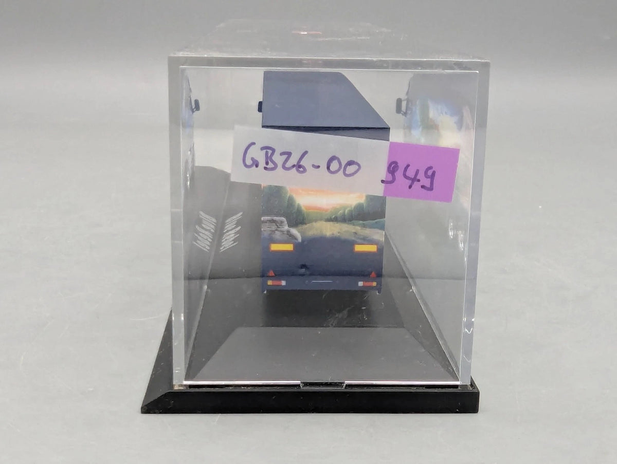 Lkw Modell 1:87 Herpa Volvo FH 16 XL Euro-KK-SZ Blue Rebel mit Vitrine