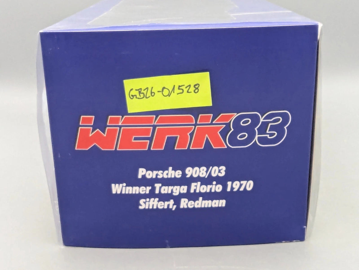 Modellautos 1:18 Werk83 Porsche 908/03 WINNER Targa Florio 1970 #12 mit OVP