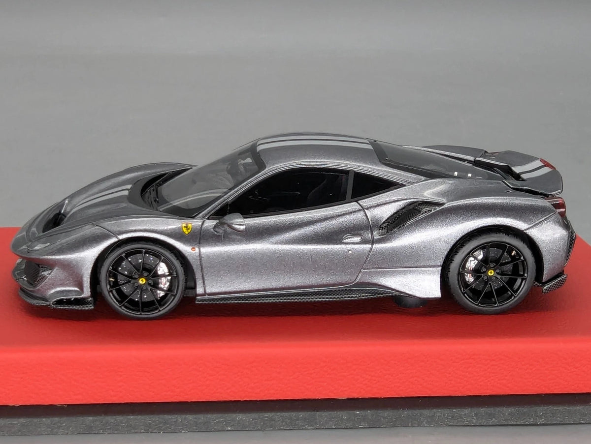 Modellautos 1:43 BBR Concept43 Ferrari 488 Pista RHD 2019 Grigio Ltd 01/20 OVP