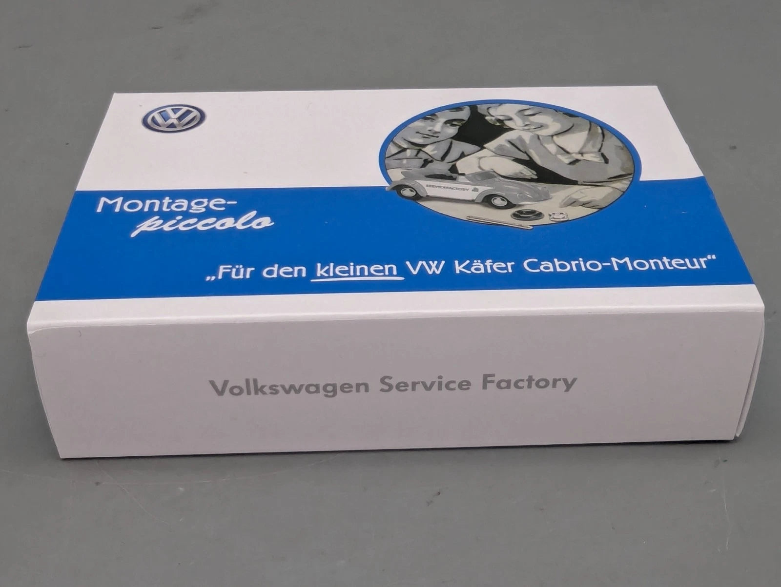 Modellautos 1:90 Schuco Montage Piccolo Volkswagen VW Käfer Cabrio Monteur OVP