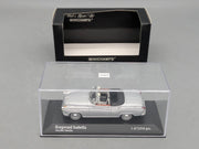 Modellautos 1:43 Minichamps Borgward Isabella Coupe Cabriolet 1959 Silber OVP