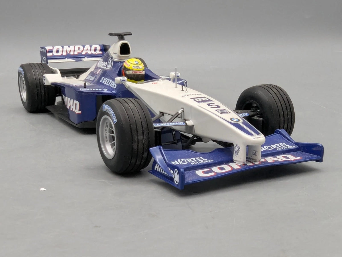 Modellautos 1:18 Minichamps Williams BMW F1 FW22 2000 #5 Launch Car OVP