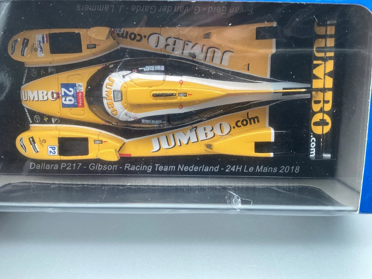 Modellautos 1:43 Spark Dallara P217 Gibson Nederland LM 2018 #29 OVP ungeöffnet