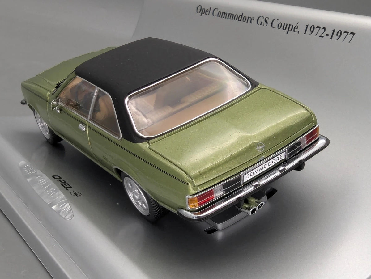 Modellautos 1:43 Ixo PCT Opel Car Collection Opel Commodore GS Coupe Dealer OVP
