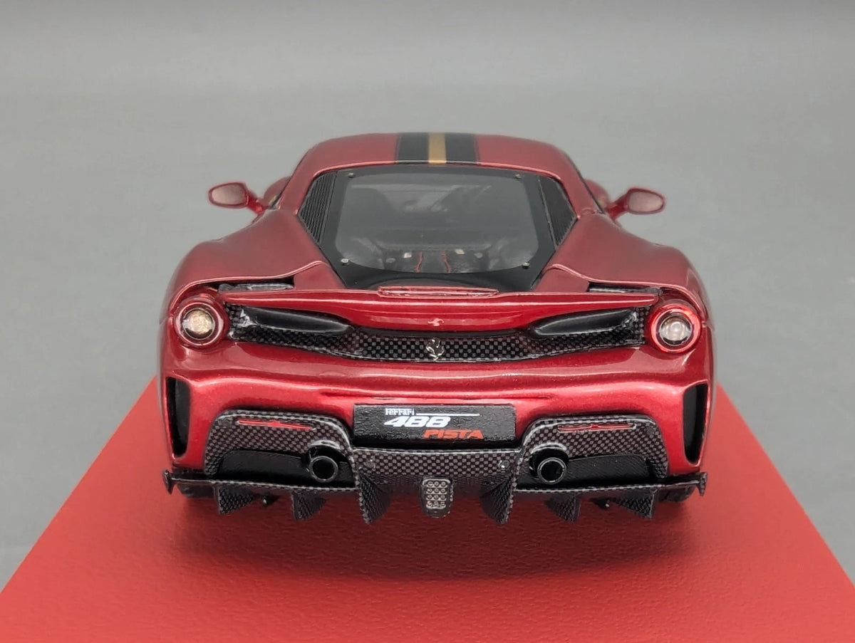 Modellautos 1:43 BBR Concept43 Ferrari 488 Pista RHD 2020 Rosso Fi Ltd 18/20 OVP