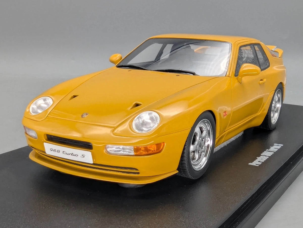 Modellautos 1:18 GT Spirit GT947 Porsche 968 Turbo S Gelb mit OVP