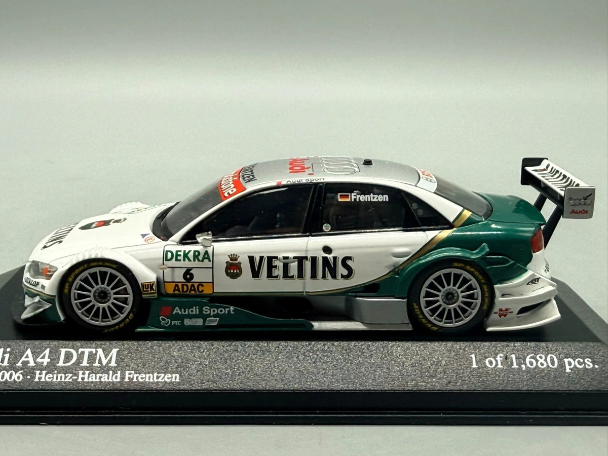 Modellautos 1:43 Minichamps Audi A4 DTM 2006 #6 mit OVP