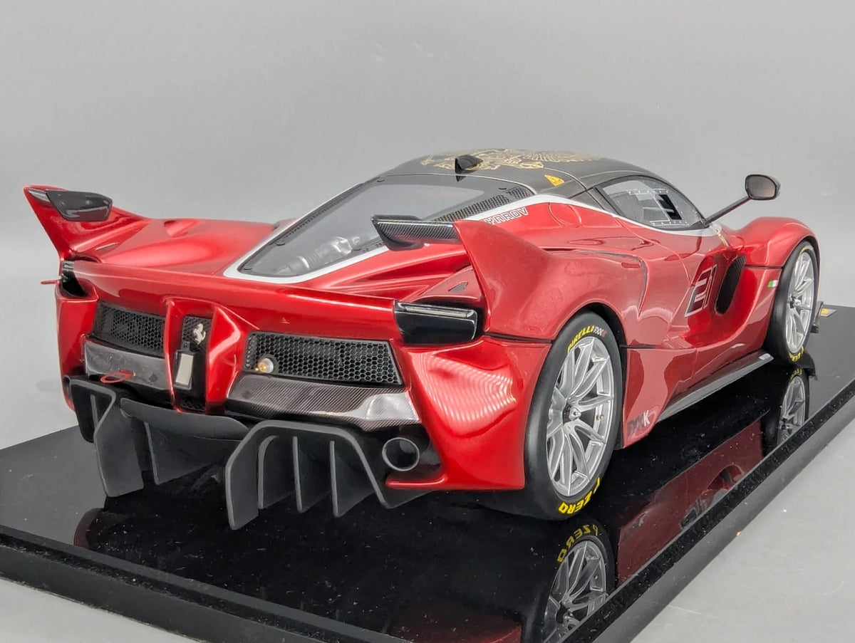 Modellautos 1:12 BBR Ferrari FXX-K 2014 Car #21 Rosso Fuoco Ltd 03/10 OVP