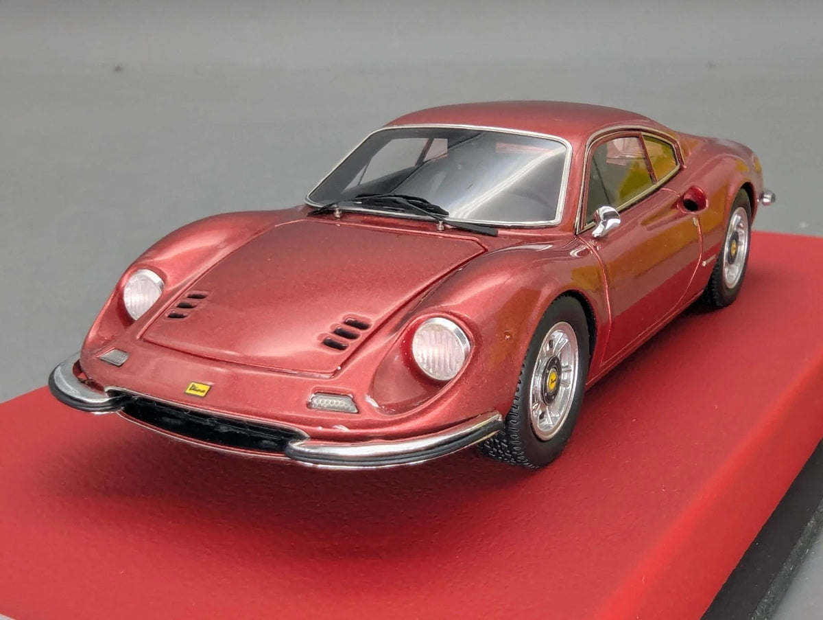 Modellautos 1:43 BBR Ferrari 246 GT Dino 1969 Auction CA 2017 07/20 mit OVP