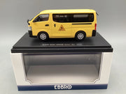 Modellautos 1:43 Ebbro Nissan NV350 Caravan School Bus 2012 in OVP