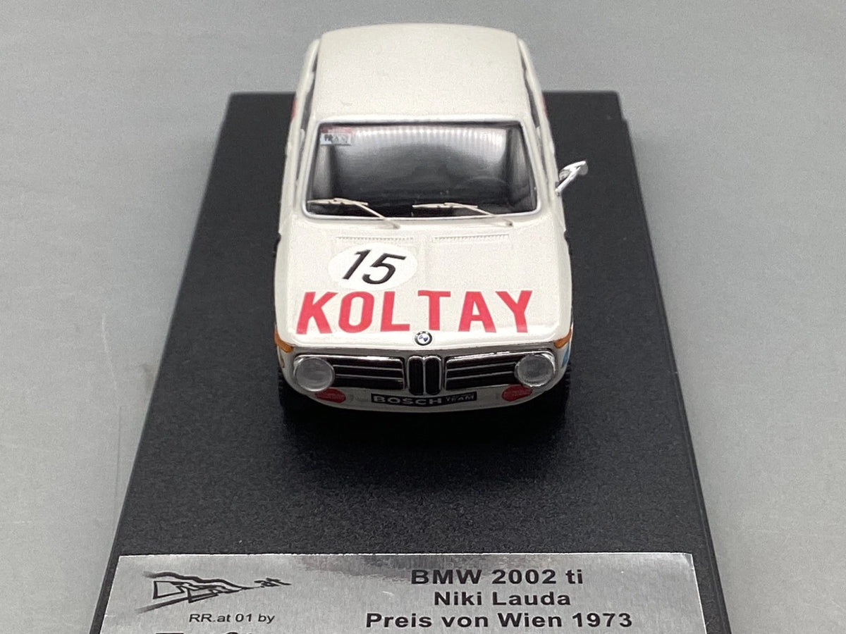 Modellautos 1:43 Trofeu BMW 2002 ti Preis von Wien 1973 Niki Lauda #15 mit OVP