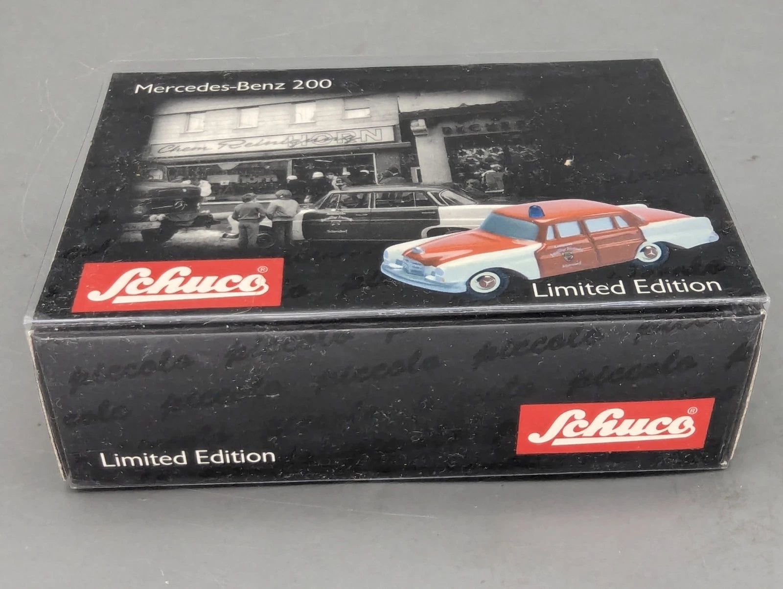 Modellautos 1:90 Schuco Mercedes Benz 200 Freiwillige Feuerwehr Schorndorf OVP